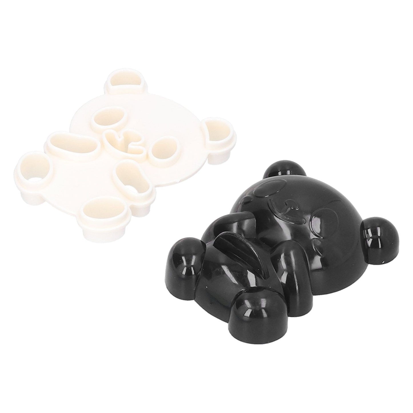 Panda Rice Ball Mold Food Grade Silicone Cute DIY Cookies Onigiri Mold for Kitchen Restaurants