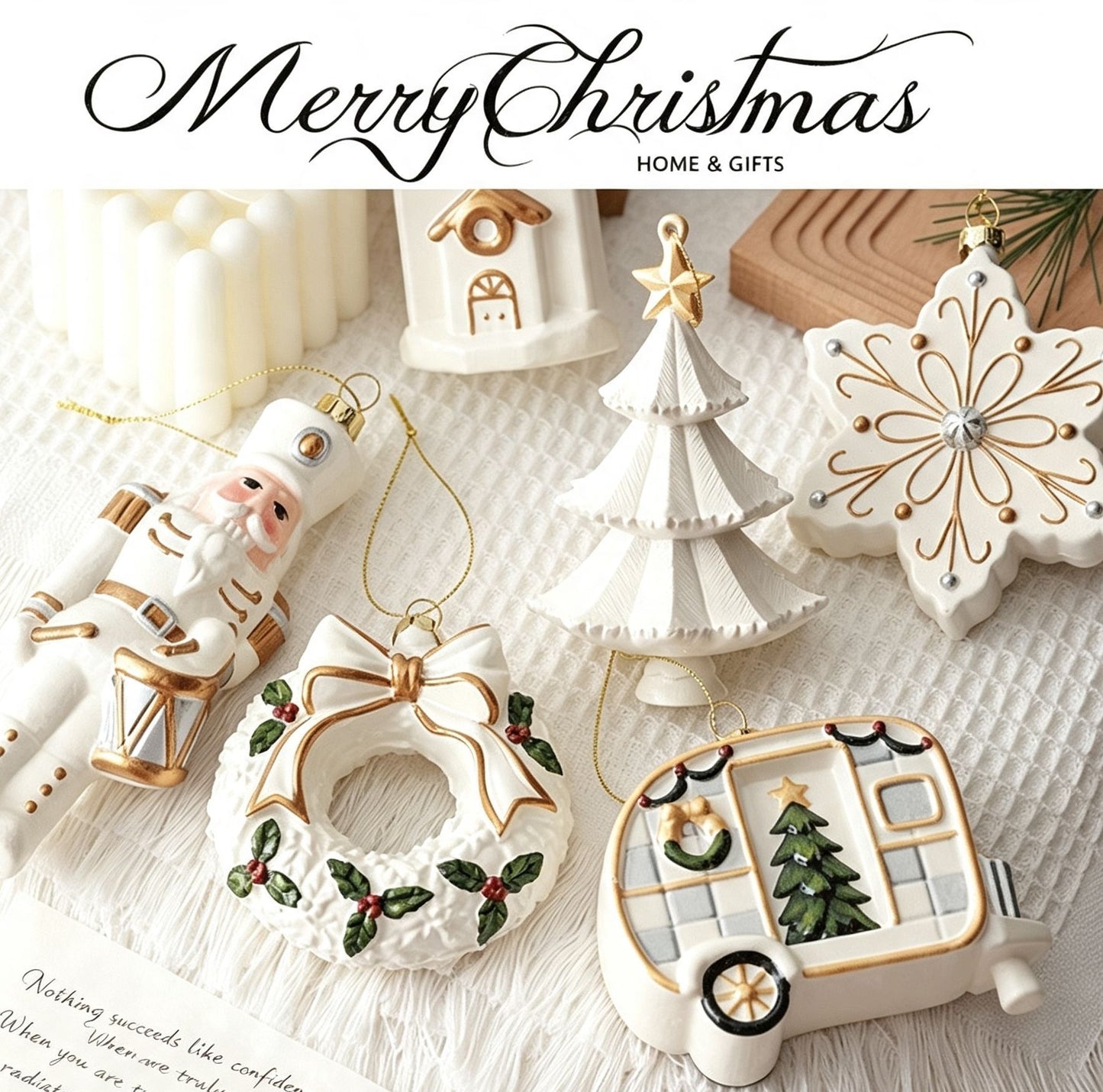 Snowflake Hanging Ornament, Holiday Decor Pendant Suitable for Christmas and Halloween Themed Layout