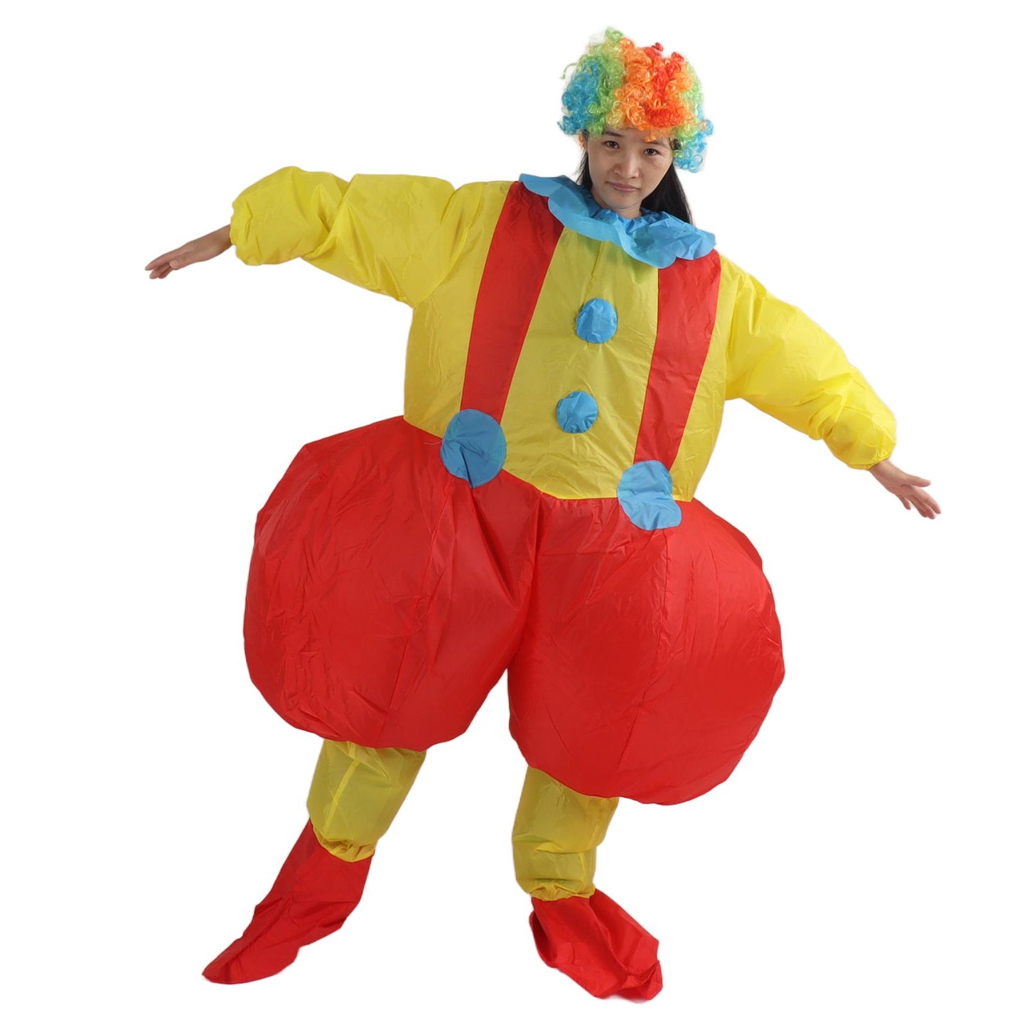 Adult Inflatable Big Ass Clown Costume Waterproof Clown Inflatable Cosplay Outfits 150‑190cm
