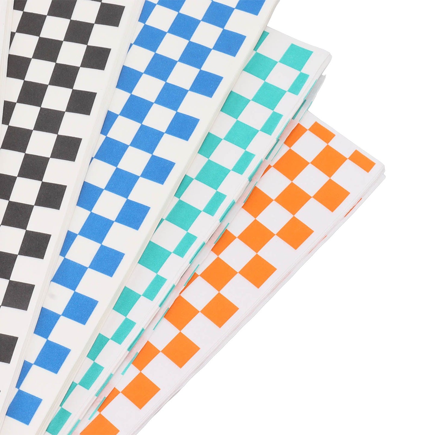 240 Sheets Checkered Dry Waxed Deli Paper Sheets Grease Resistant Food Basket Liners Deli Wrap Wax Paper Sheets for Sandwiches