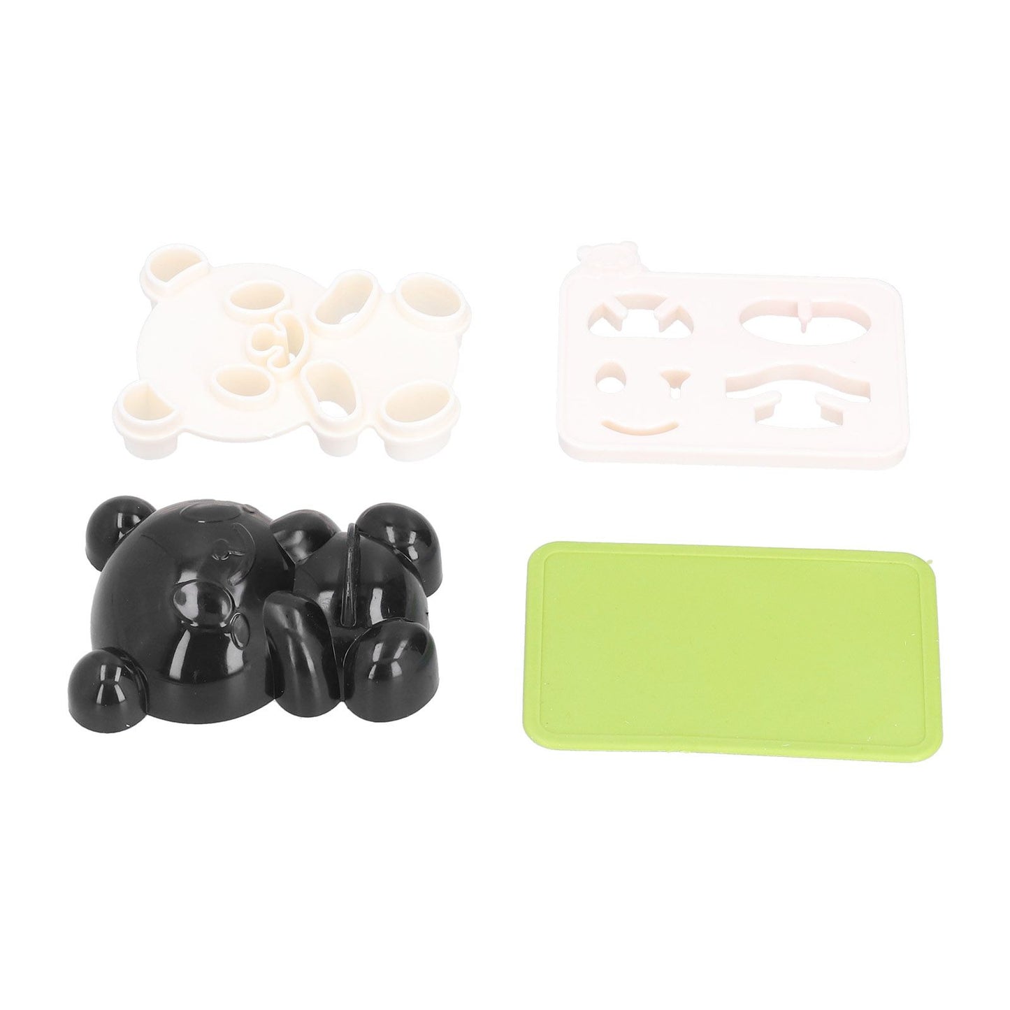 Panda Rice Ball Mold Food Grade Silicone Cute DIY Cookies Onigiri Mold for Kitchen Restaurants