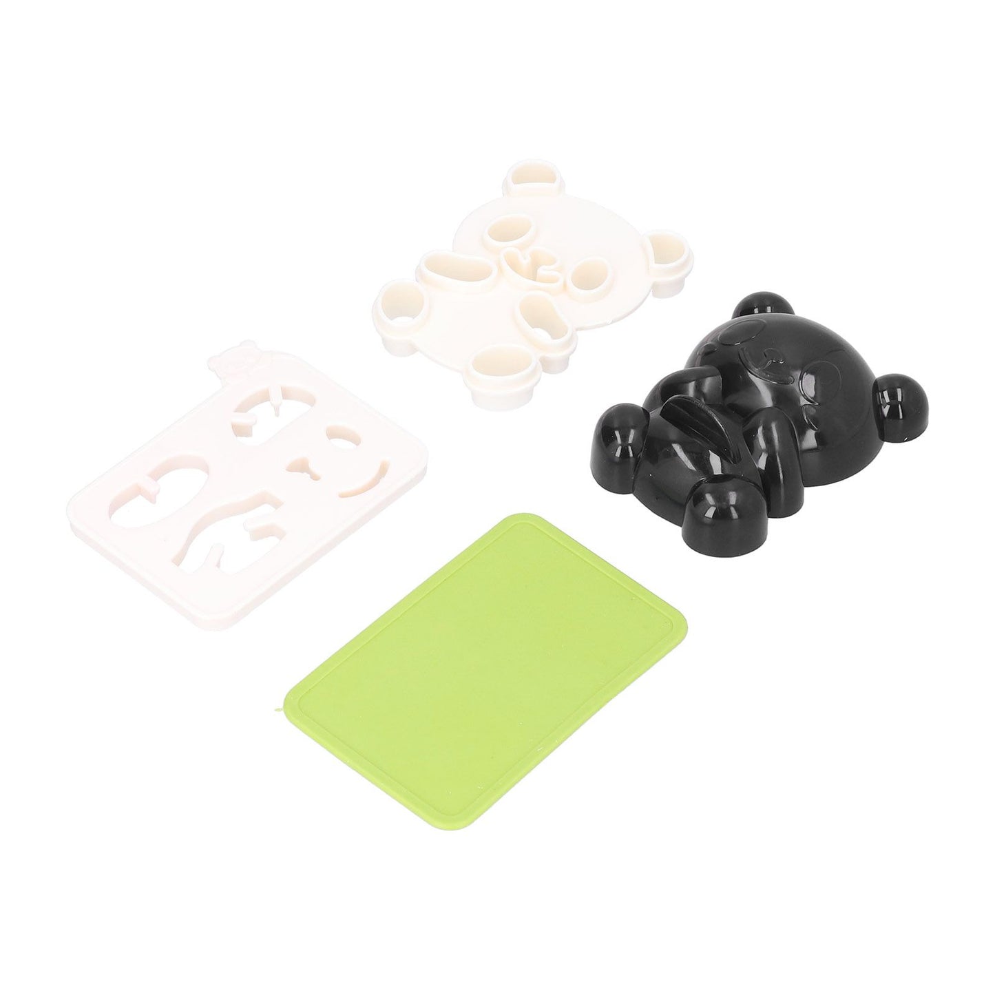 Panda Rice Ball Mold Food Grade Silicone Cute DIY Cookies Onigiri Mold for Kitchen Restaurants
