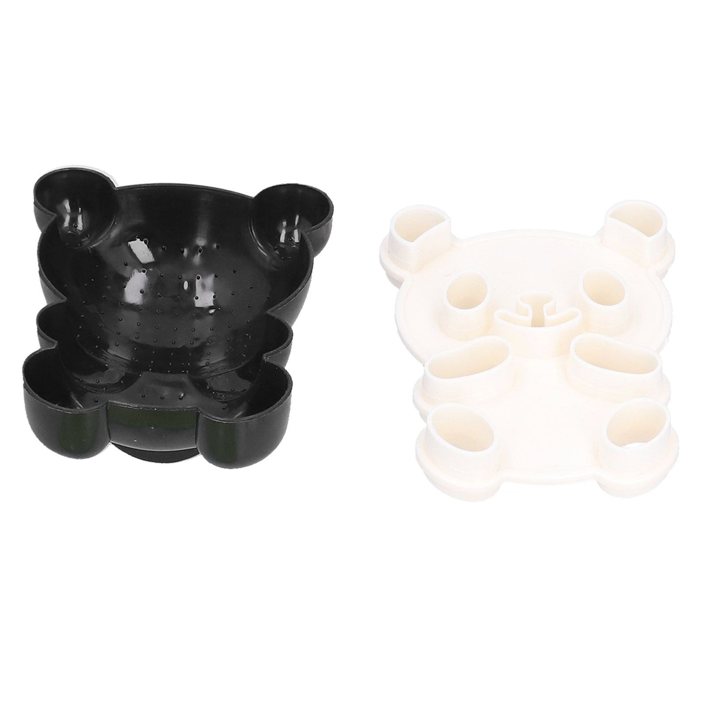 Panda Rice Ball Mold Food Grade Silicone Cute DIY Cookies Onigiri Mold for Kitchen Restaurants