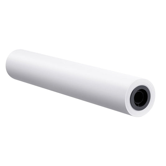 Wide Format Paper, 609.6 mm x 45.7 m Plotter Paper, 4 Rolls CAD Bond Rolls with 50.8 mm Core, 10 KG Plotter Paper Rolls, for CAD Drawings, Engineering Plans, GIS Maps & Architectural Designs
